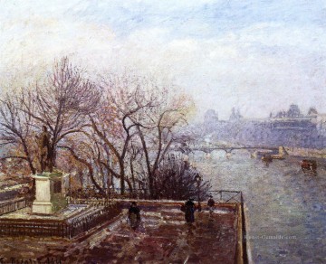 die Lamelle Morgennebel 1901 Camille Pissarro Ölgemälde
